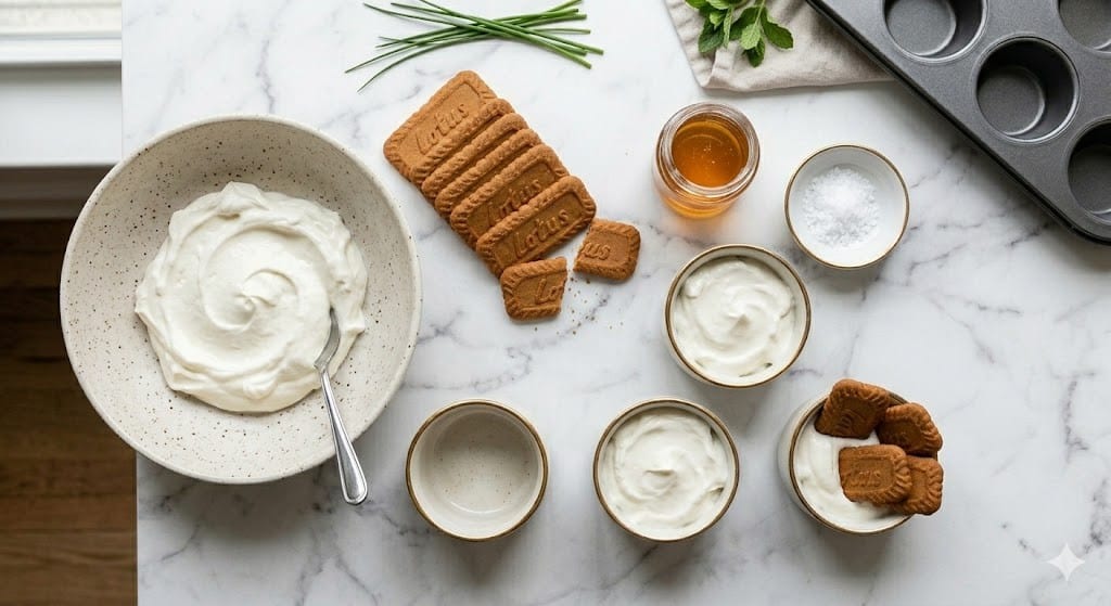 2-Ingredient Japanese Cheesecake Pots