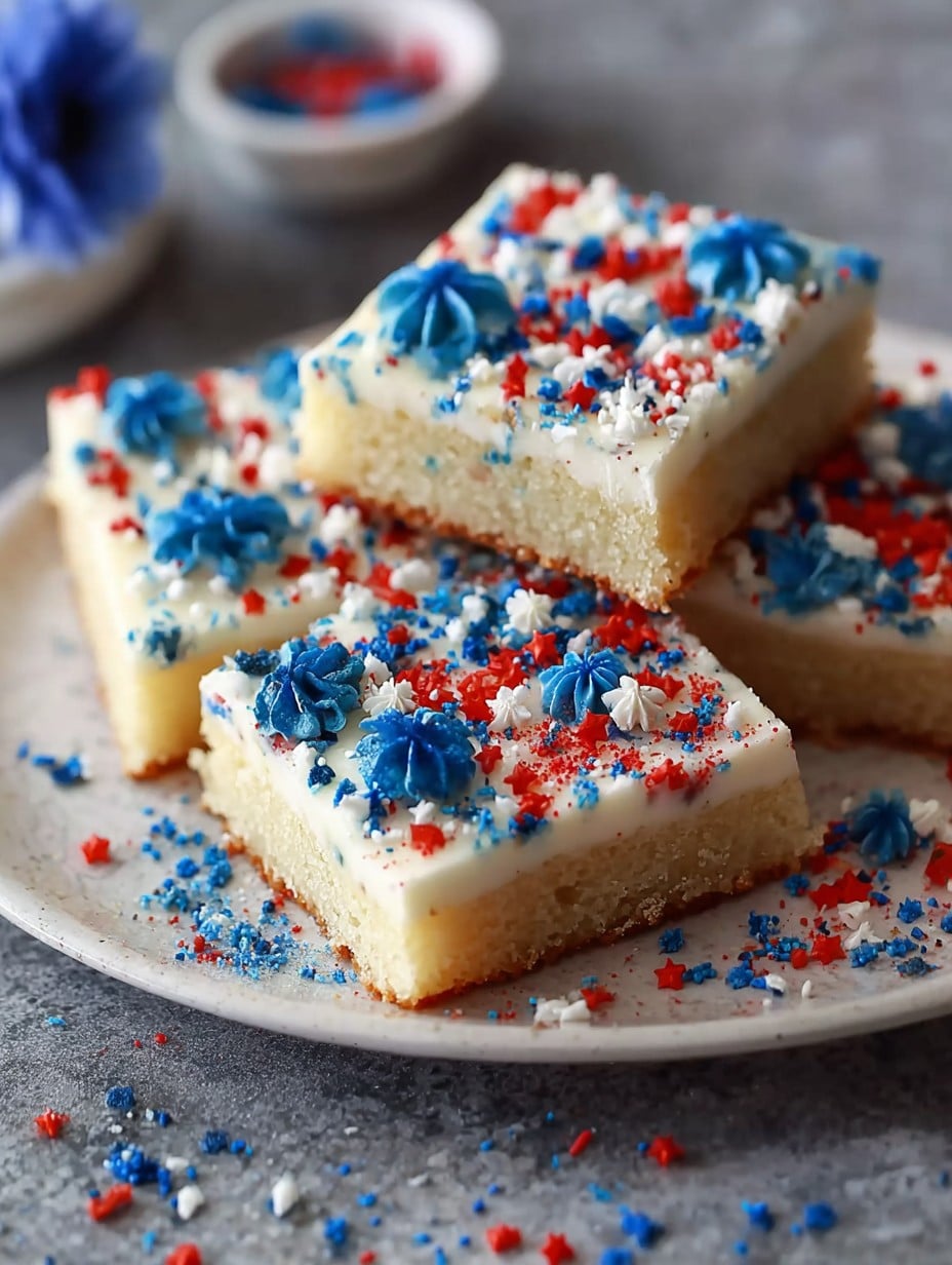 30-Minute 4th of July Sugar Cookie Bars
