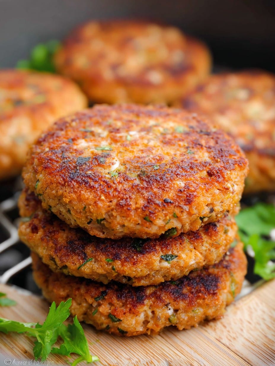 Air Fryer Salmon Patties