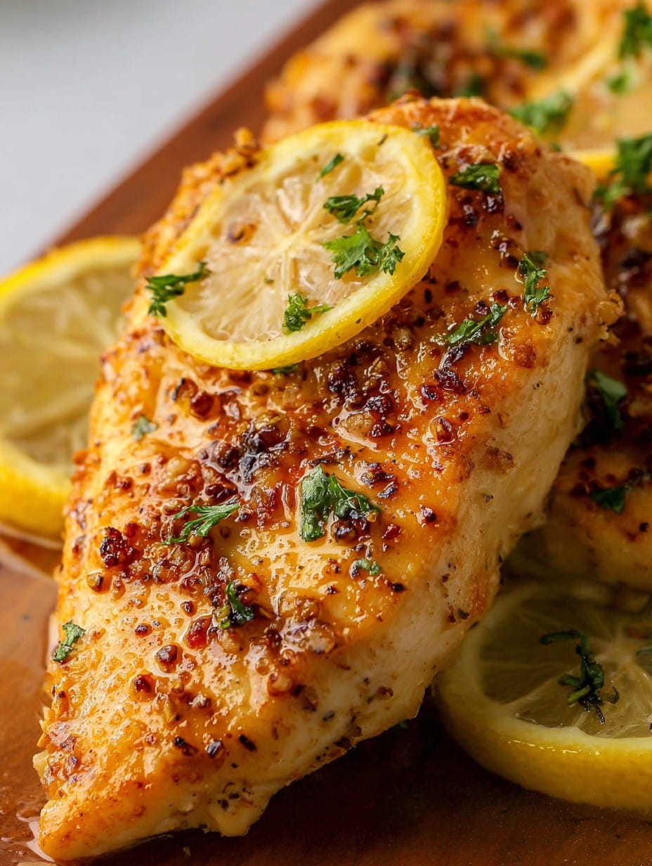 Baked Lemon Chicken Breasts