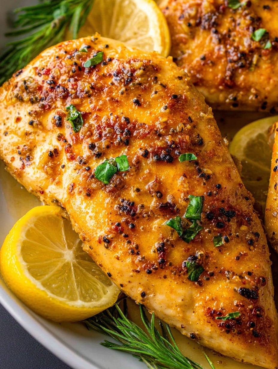 Baked Lemon Chicken Breasts