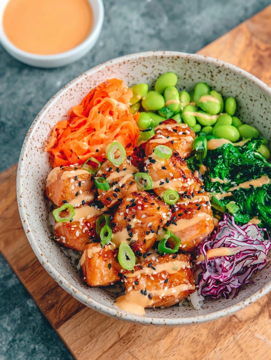 Bang Bang Salmon Bowl
