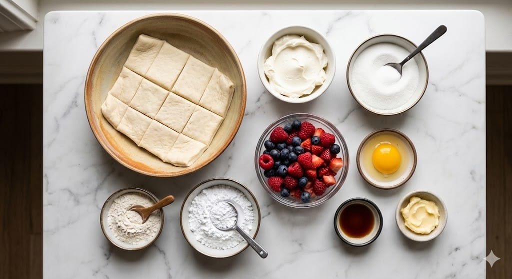 Berry Cheese Danish