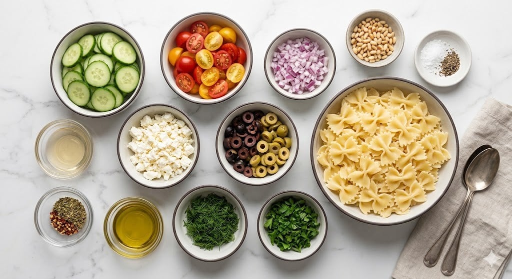 Best Cucumber Pasta Salad