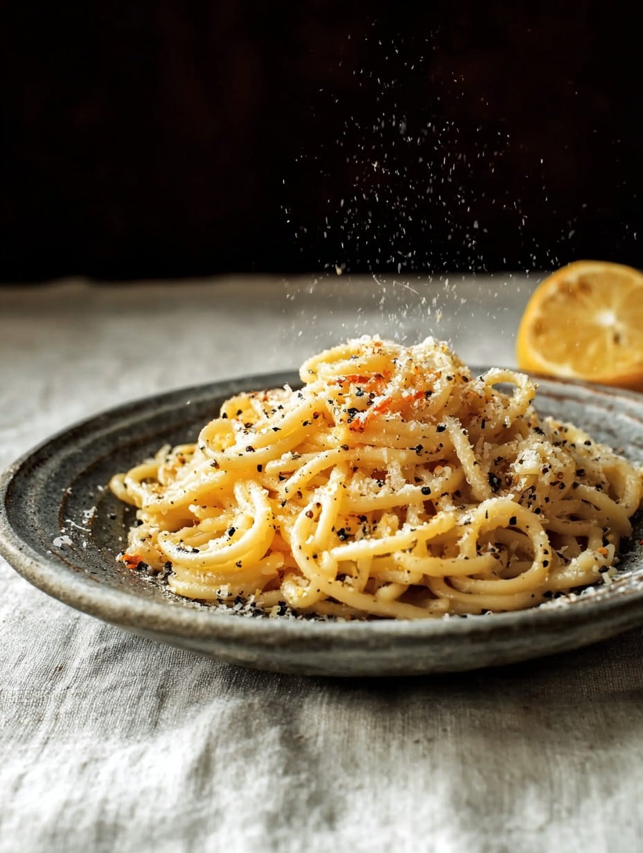 Cacio e Pepe With Lemon