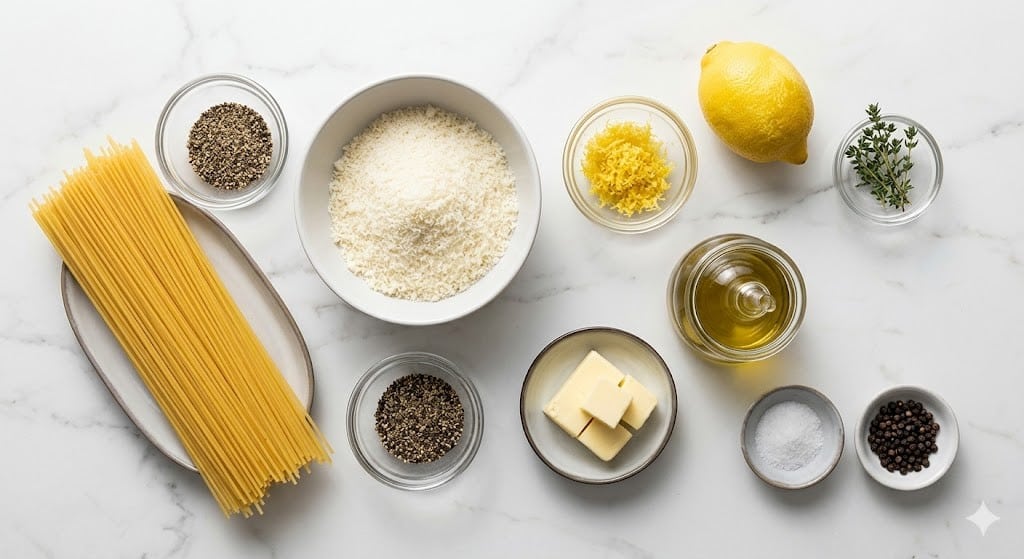 Cacio e Pepe With Lemon