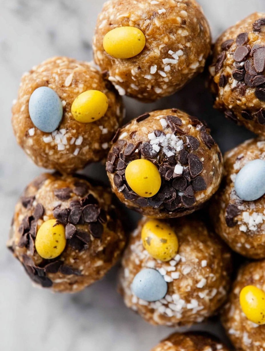 Cadbury Egg Protein Balls