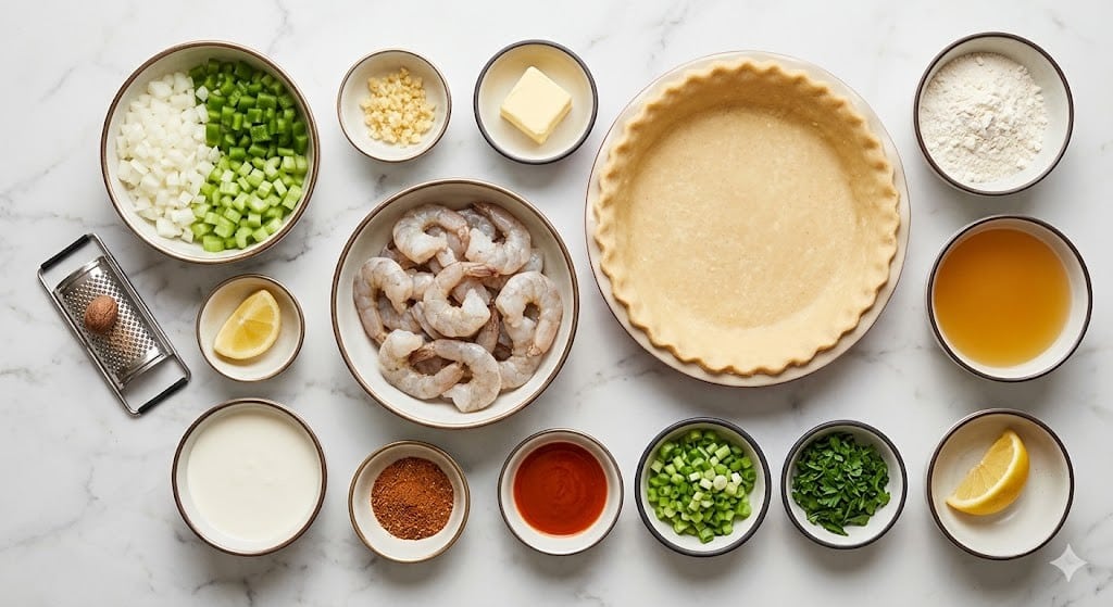 Cajun Shrimp Pie