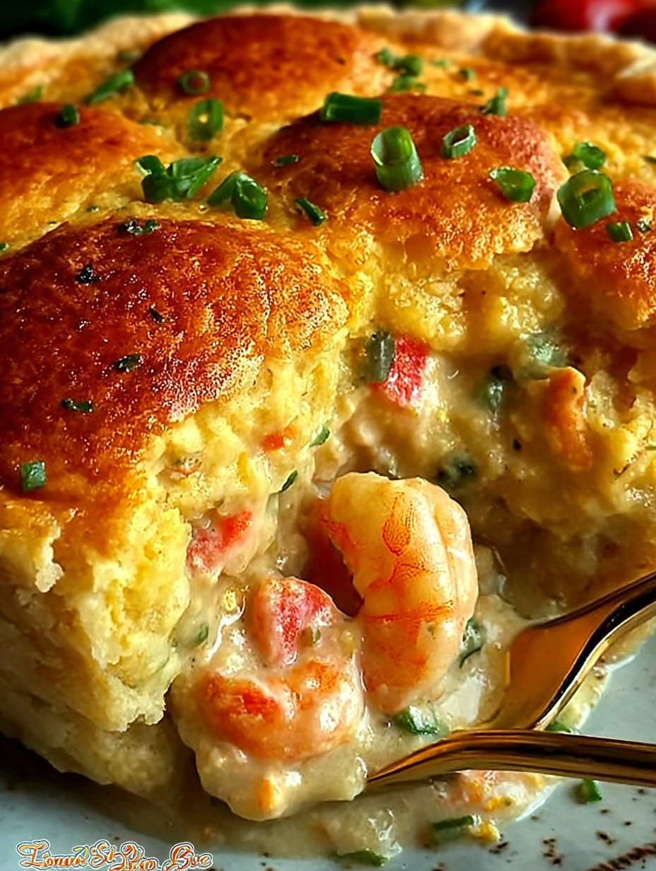 Cajun Shrimp Pie