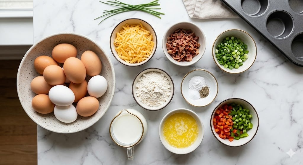 Cheese & Egg Muffins