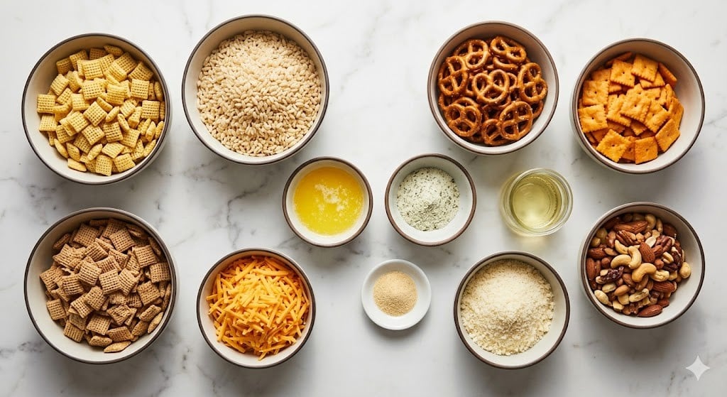 Cheesy Ranch Chex Mix