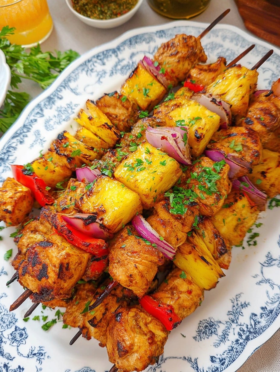 Chicken & Pineapple Kebabs