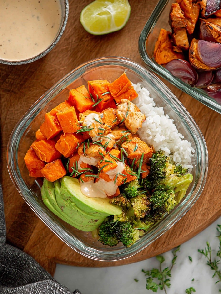Chicken & Sweet Potato Rice Bowl  Recipe