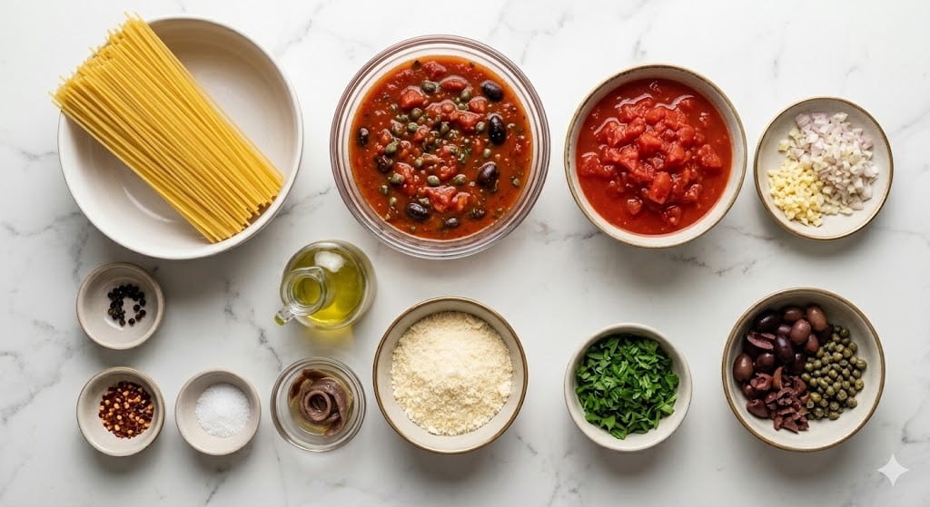 Classic Spaghetti Puttanesca