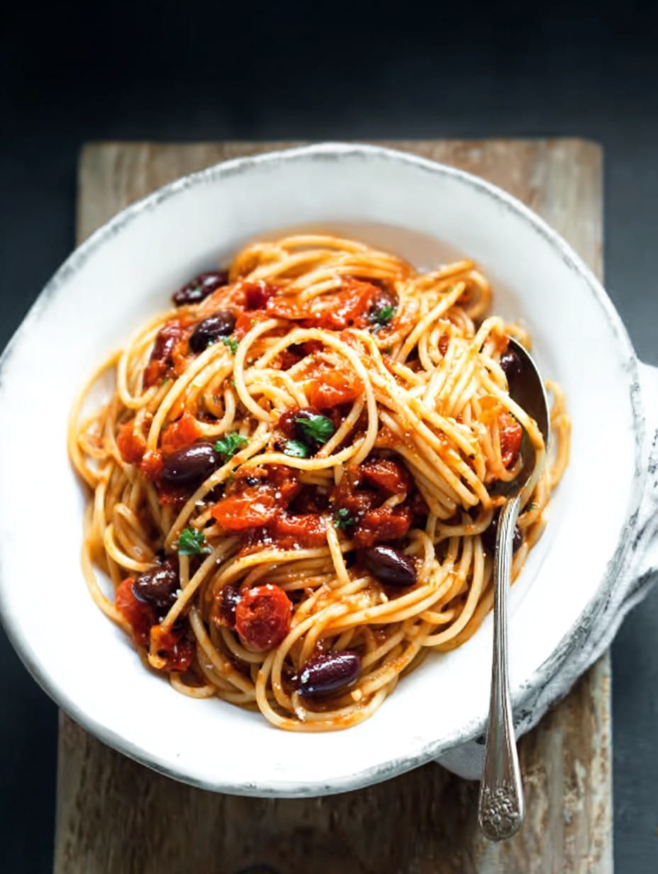Classic Spaghetti Puttanesca
