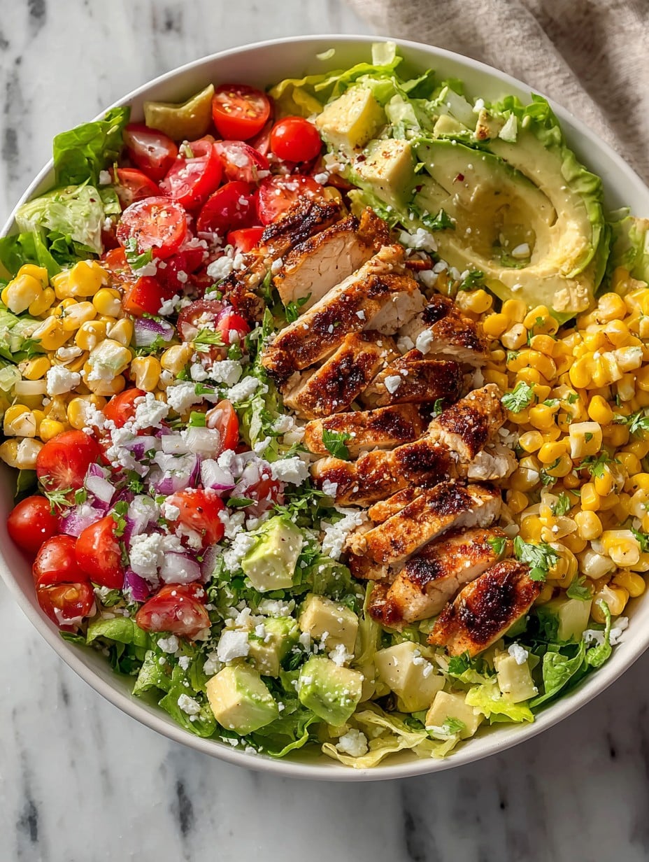 Copycat Santa Fe Salad with Chicken
