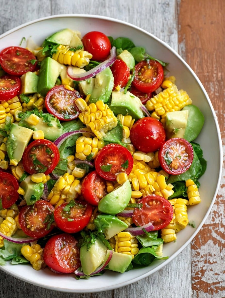 Corn Tomato Avocado Salad