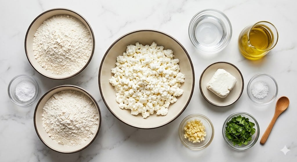 Cottage Cheese Naan Bread