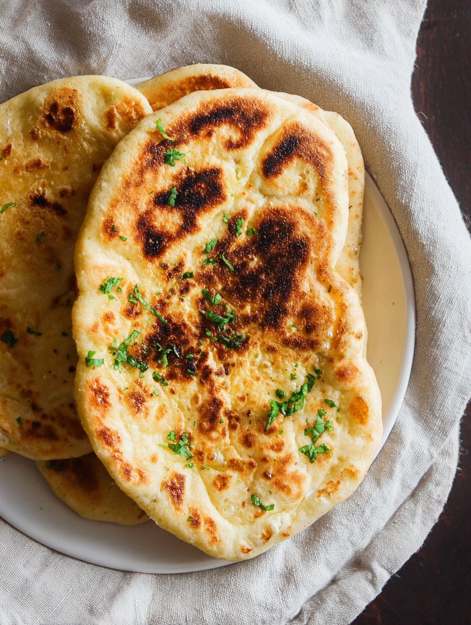 Cottage Cheese Naan Bread