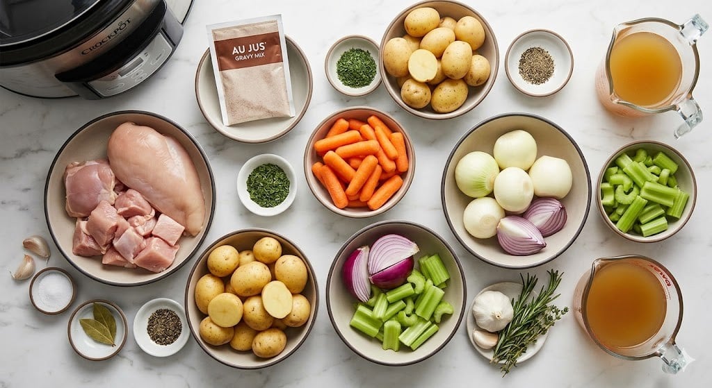 Crockpot Chicken Pot Roast