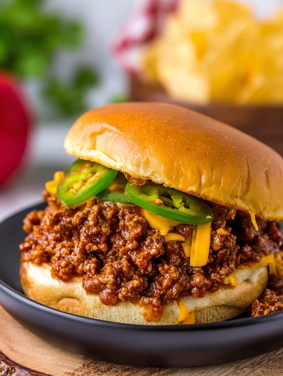 Crockpot Cowboy Sloppy Joes