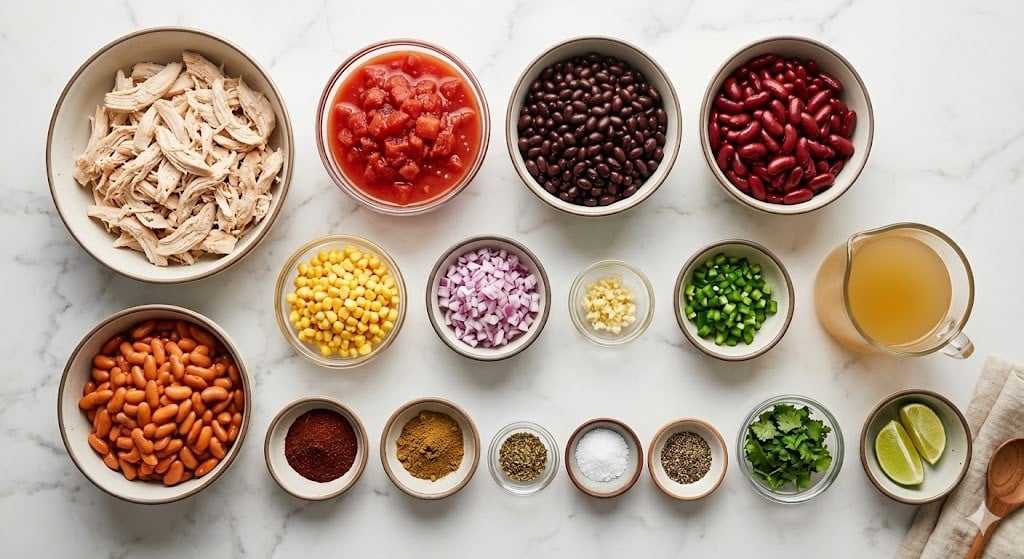 Crockpot Red Chicken Chili