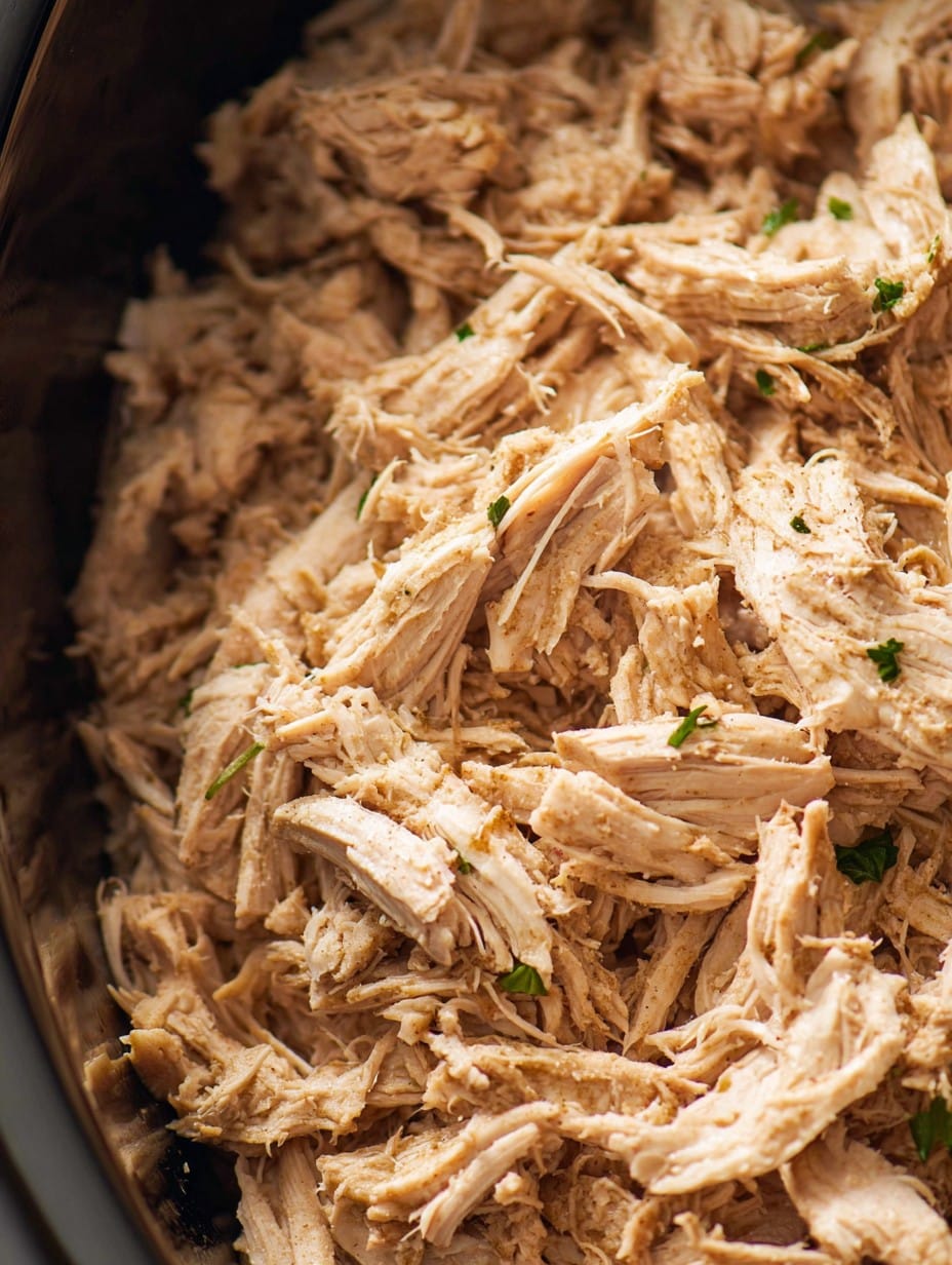 Crockpot Shredded Chicken