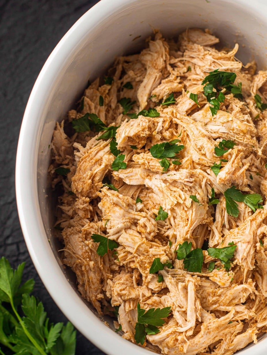 Crockpot Shredded Chicken