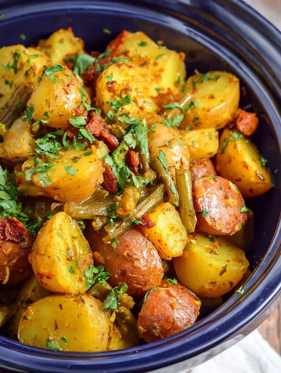 Crockpot Swamp Potatoes