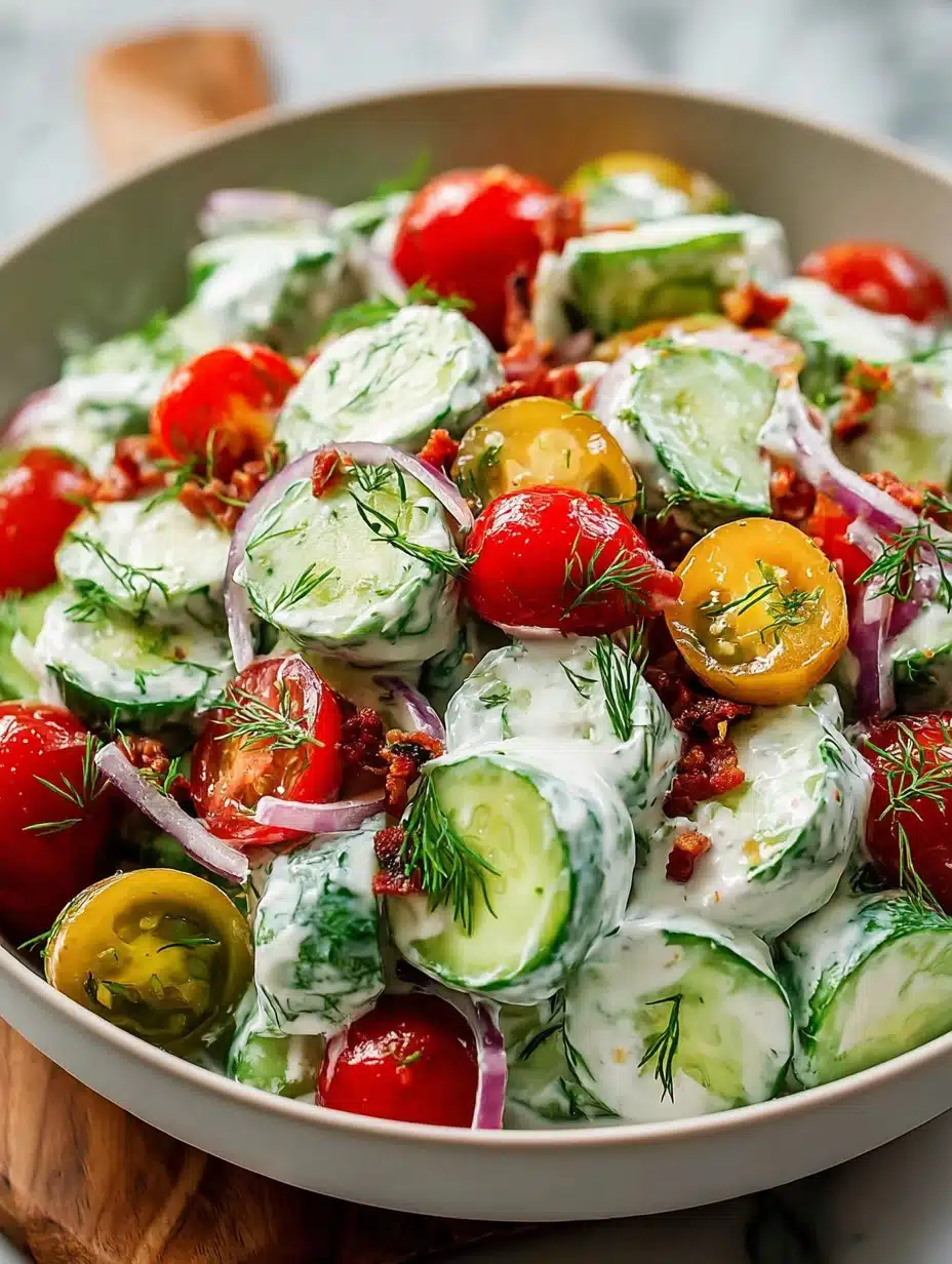 Cucumber Ranch Crack Salad: Incredible & Easy Recipe