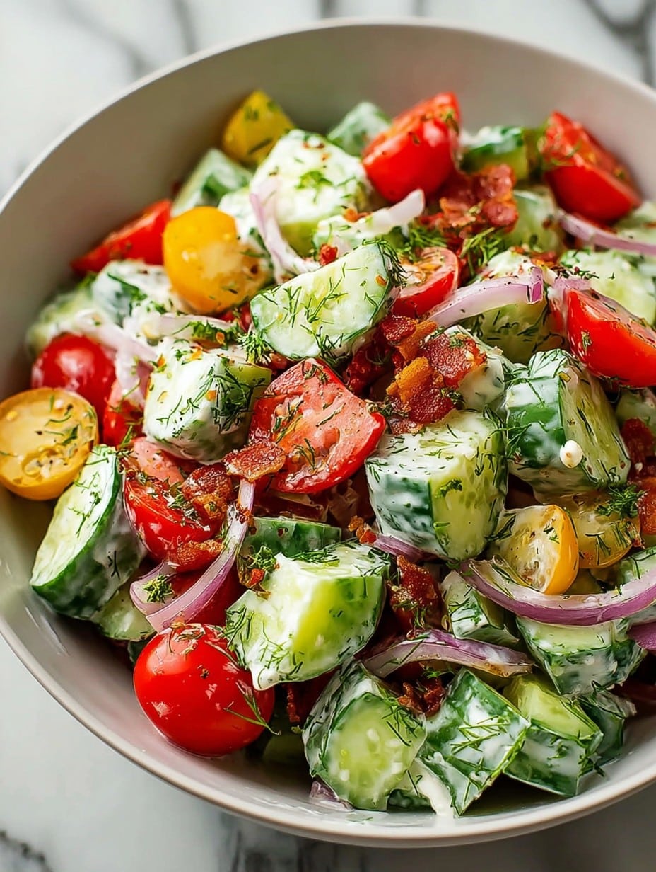 Cucumber Ranch Crack Salad: Incredible & Easy Recipe