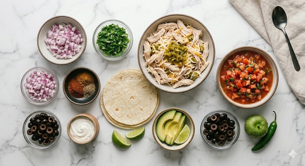 Easy Chicken Tacos