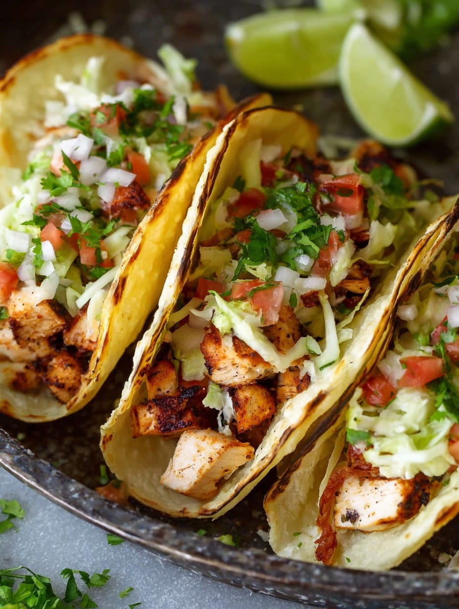 Easy Chicken Tacos