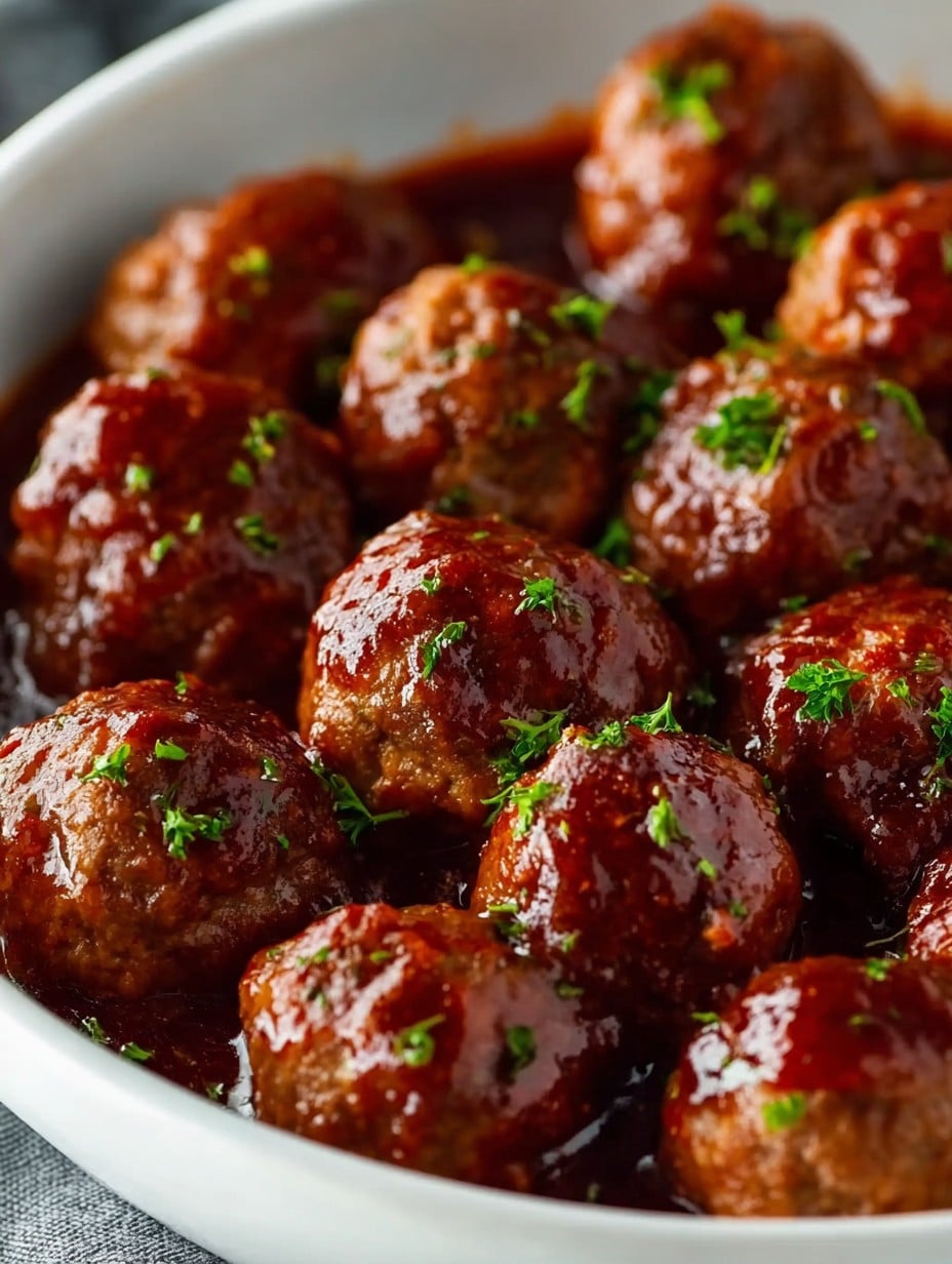 Easy Crockpot Meatballs