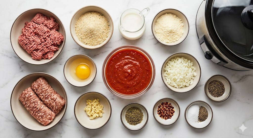 Easy Crockpot Meatballs