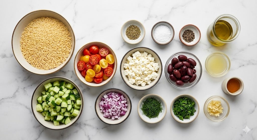 Greek Orzo Salad