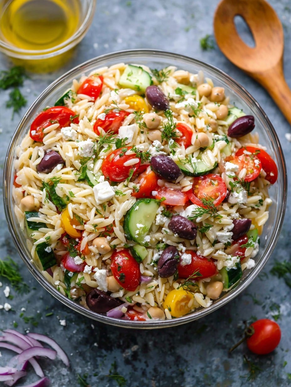 Greek Orzo Salad