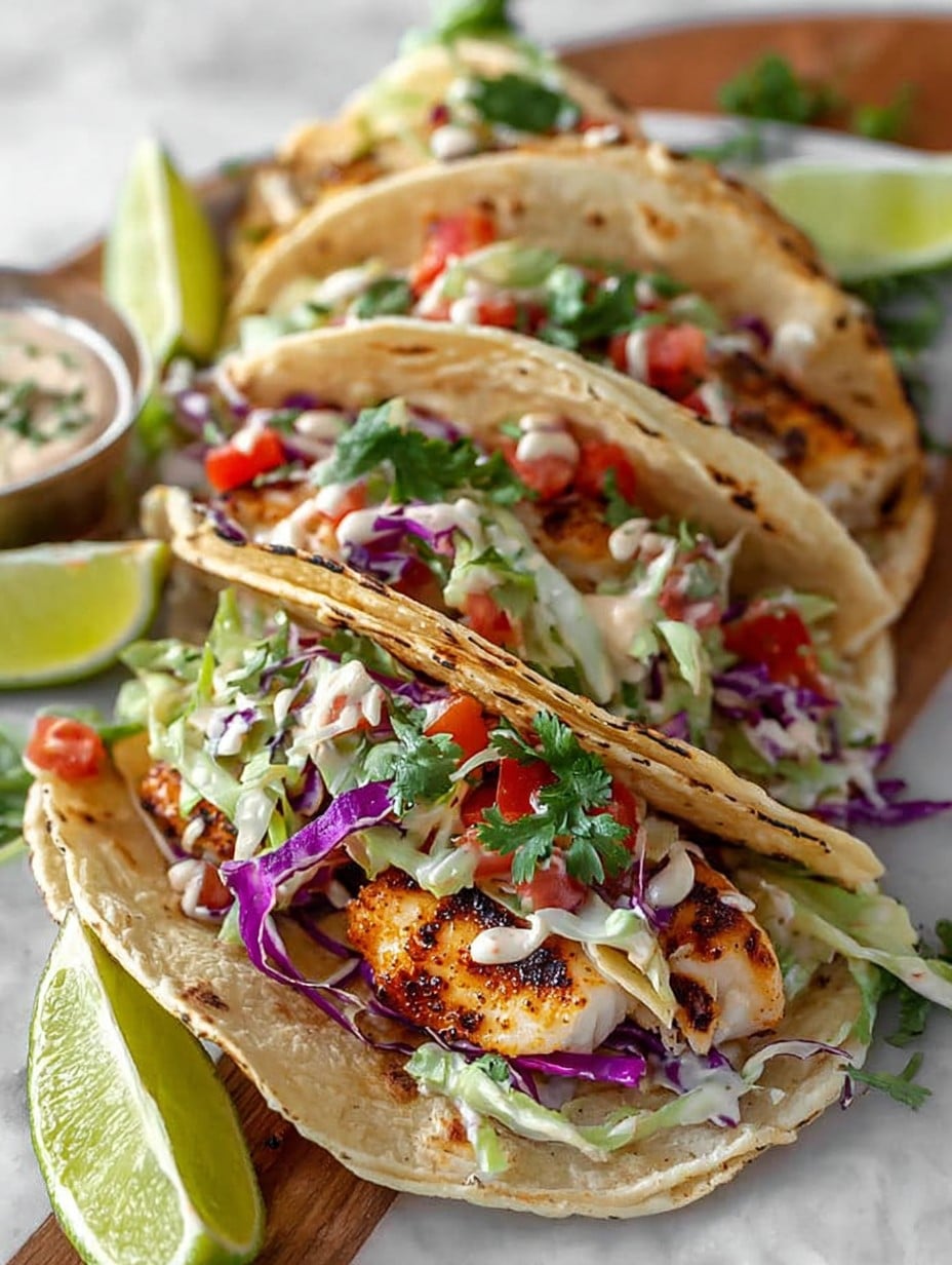 Grilled Fish Tacos
