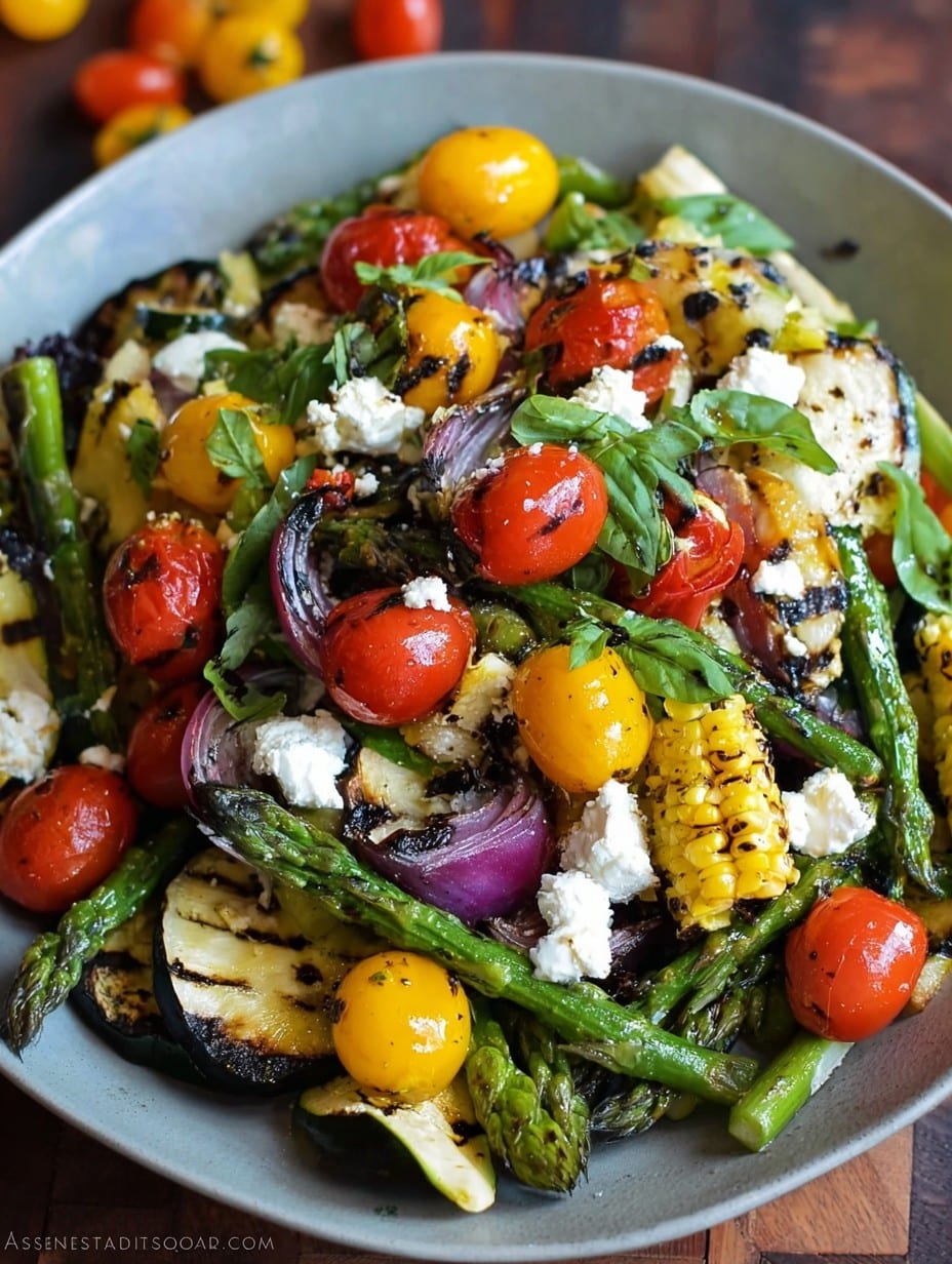 Grilled Summer Vegetable Salad