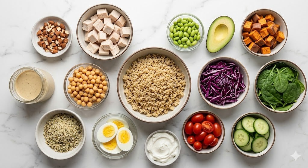High Protein Buddha Bowl Recipe