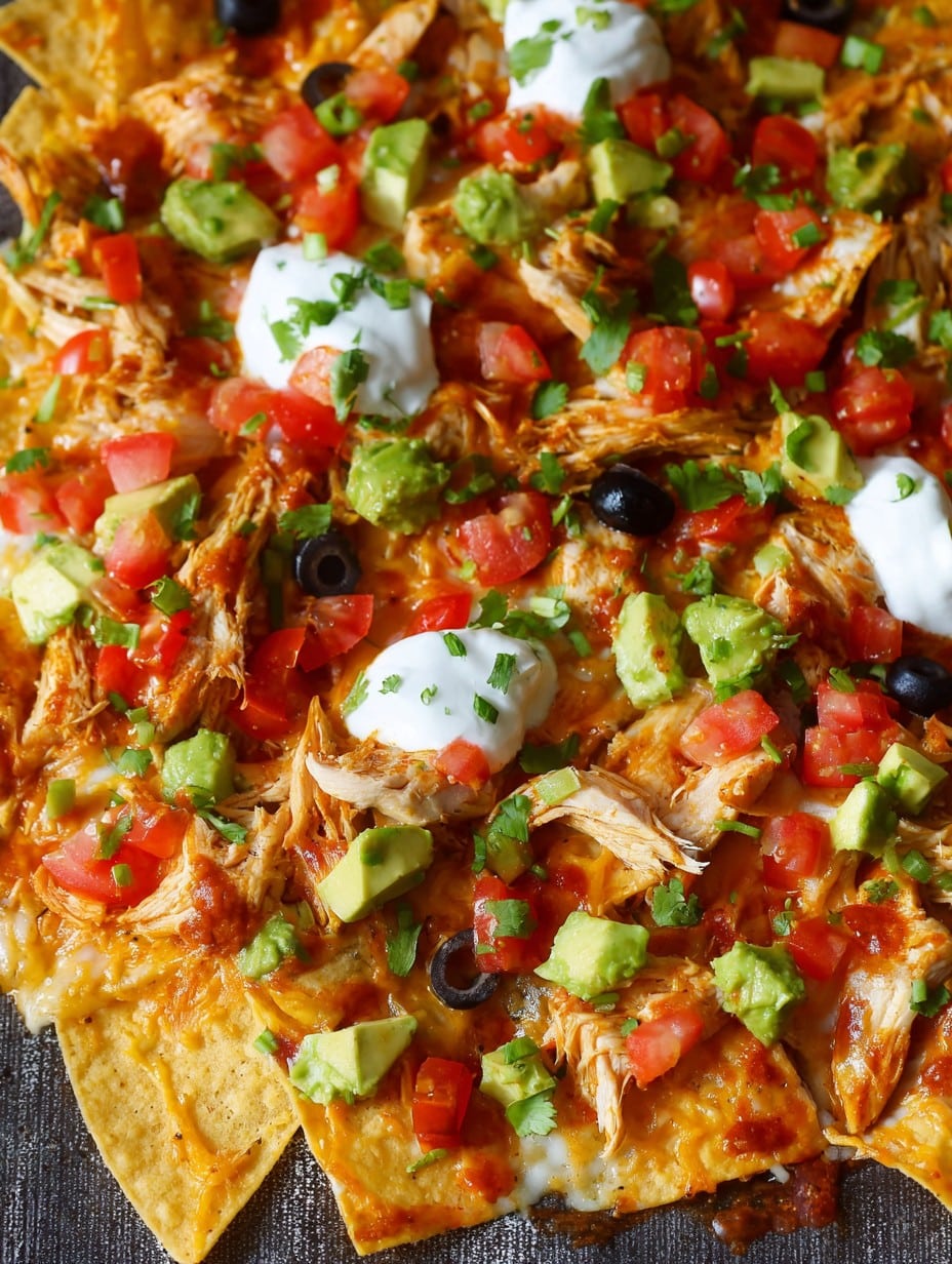 Instant Pot Chicken Nachos
