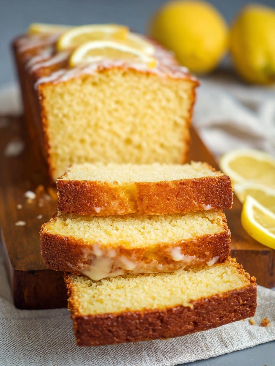 Keto Lemon Bread (Made With Almond Flour & Greek Yogurt)