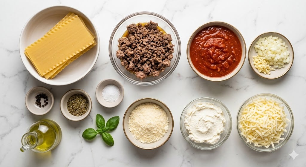 Lasagna With Meat Sauce