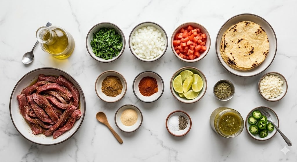Mexican Steak Tacos in Under 20 Minutes