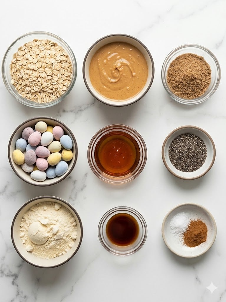 Mini Cadbury Egg Protein Balls