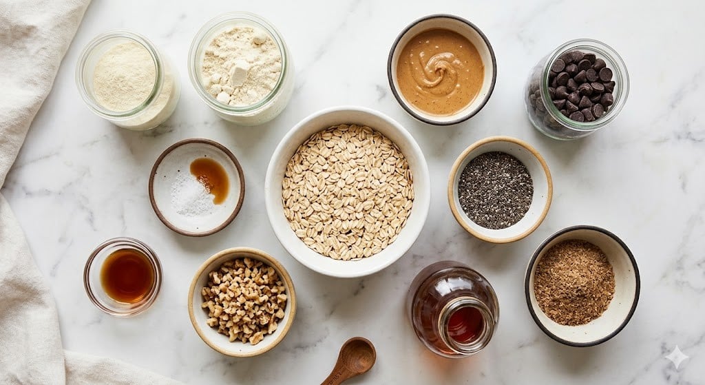 No Bake Protein Balls