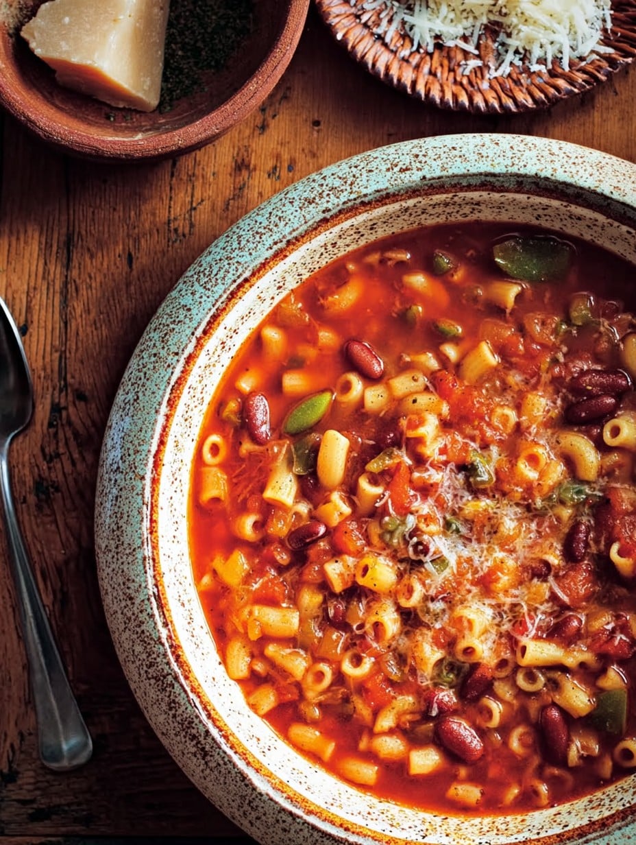 Pasta e Fagioli With Borlotti Beans