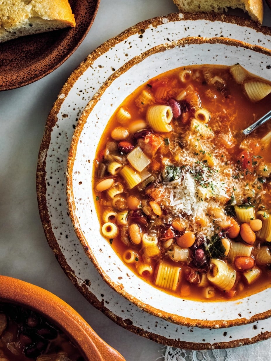 Pasta e Fagioli With Borlotti Beans