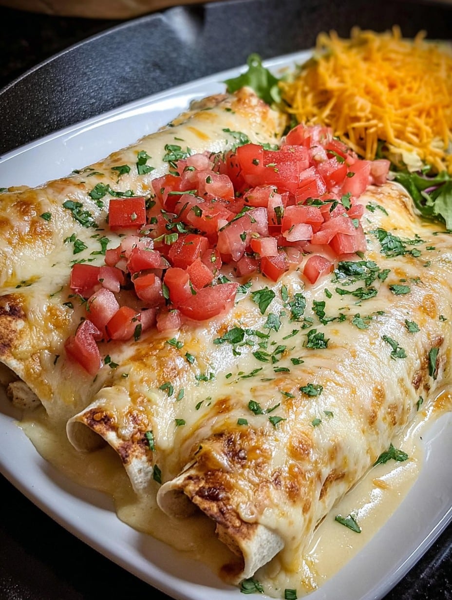 Queso Chicken Enchiladas for a Quick and Cheesy Dinner Delight