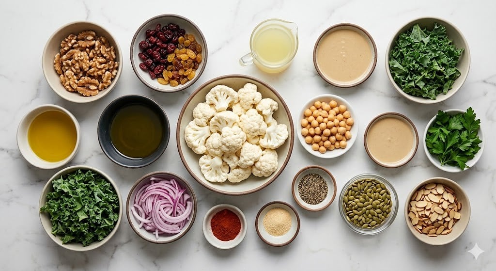 Roasted Cauliflower Salad